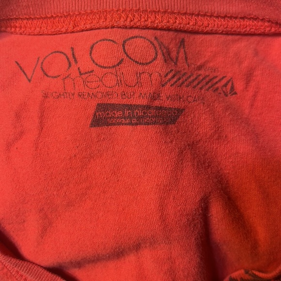 Volcom tee, sz M, red - Picture 5 of 5